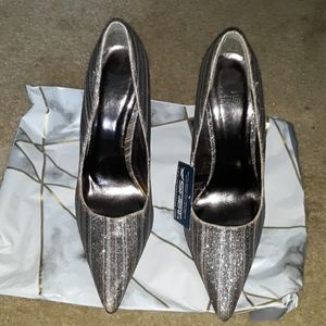 NWT Shiekh sparkle glitter heels stiletto 7.5